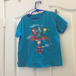 Boys dc comics tee small
